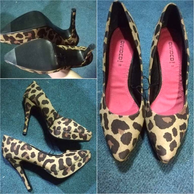 Original H M Heels Leopard Shopee Philippines