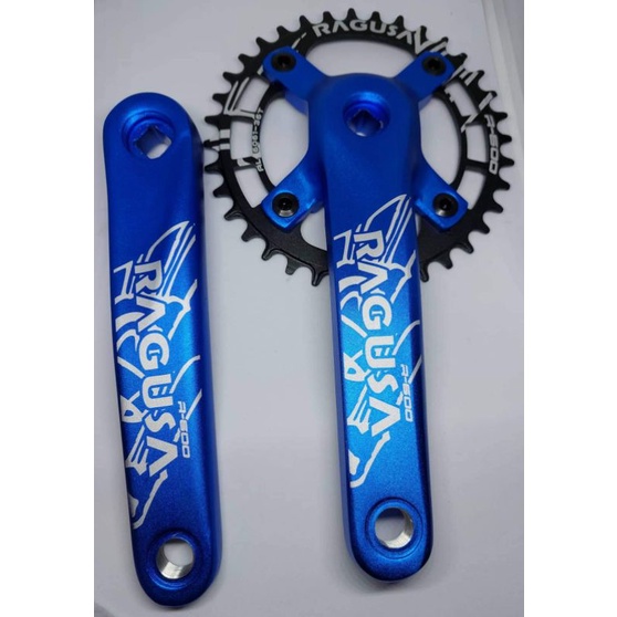 Ragusa crank 1x r500 r600 crankset 1x square type 34T 36T 104BCD MtB crank 1x Shopee Philippines