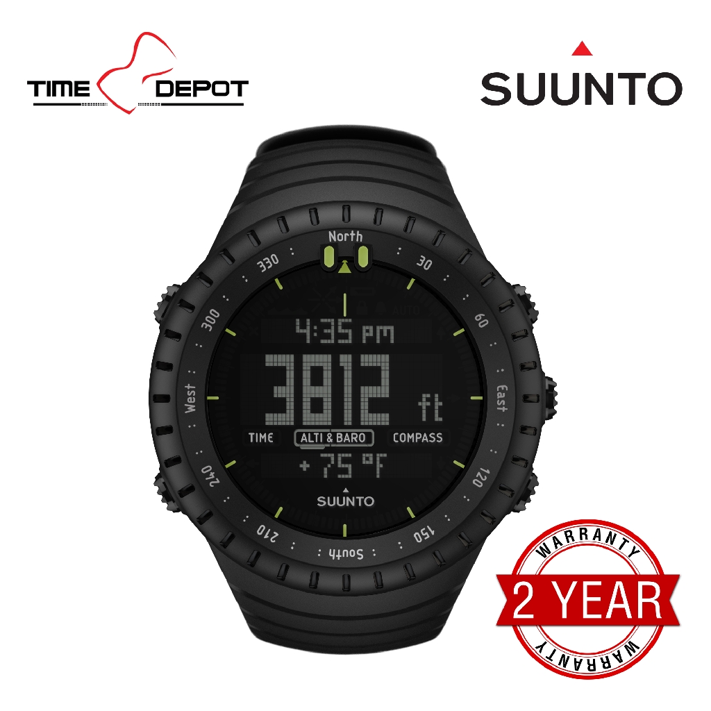 Suunto SS014279010 Core All Black - The outdoor watch with