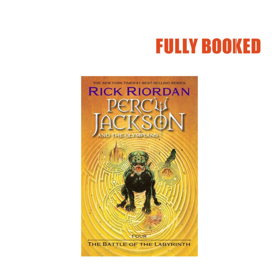 The Battle Of The Labyrinth Percy Jackson And The Olympians Book 4 Paperback By Rick Riordan