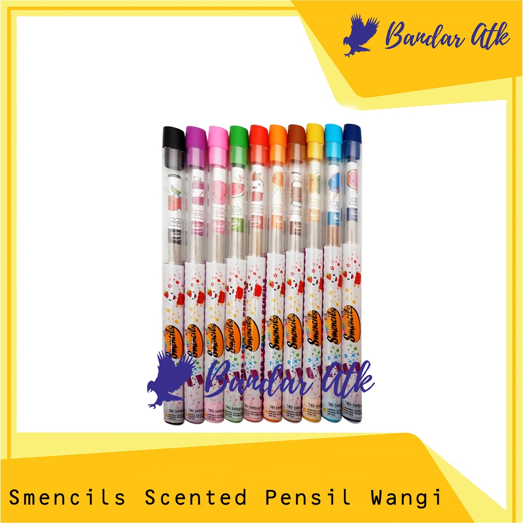 Smencils Duftstifte – 10 HB-Bleistifte Aus Recyceltem Papier
