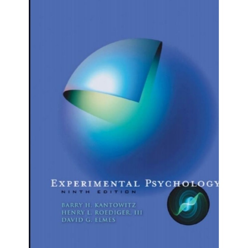 Experimental Psychology (9th edition Kantowitz) | Shopee Philippines