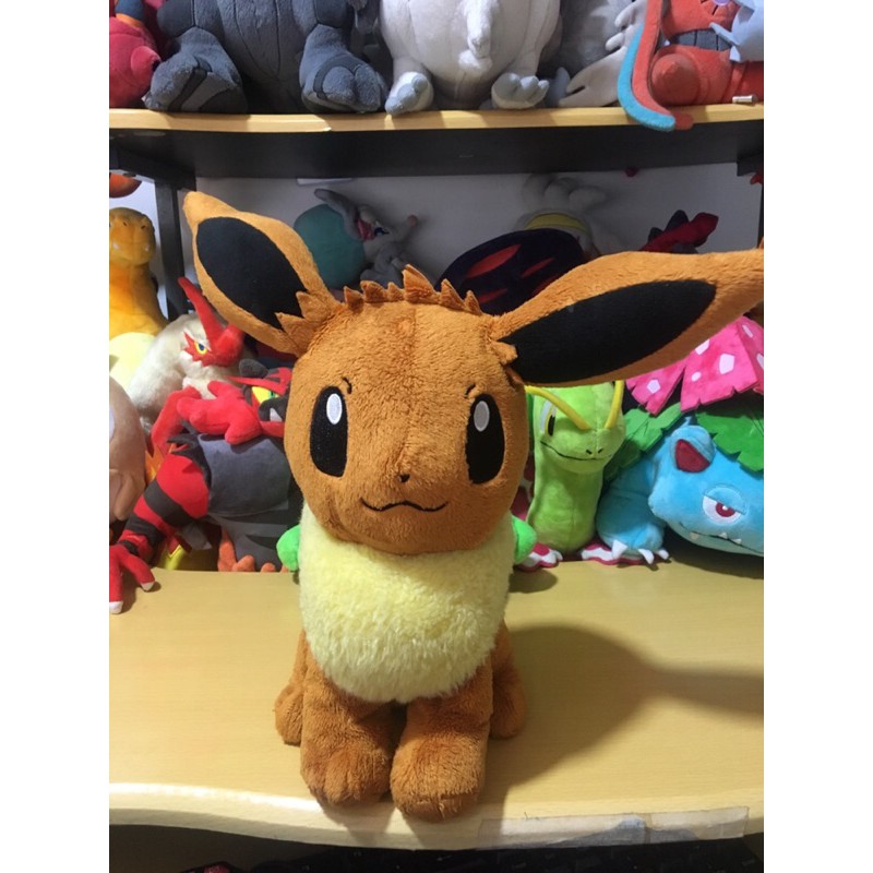 Sanei Boeki Pelúcia Pokémon ALLSTAR Collection Eevee Height - Shoptoys  Brinquedos e Colecionáveis