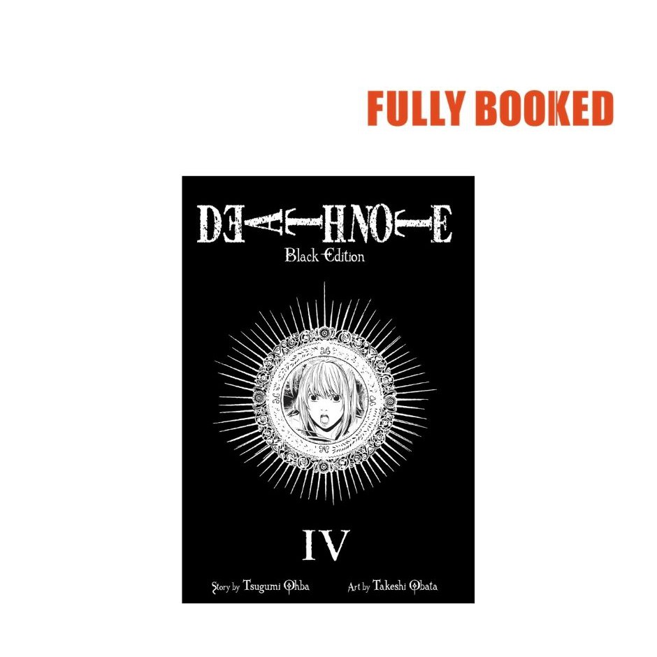 Death Note: Black Edition, Vol. 4 (Paperback) by Takeshi Obata | Shopee ...