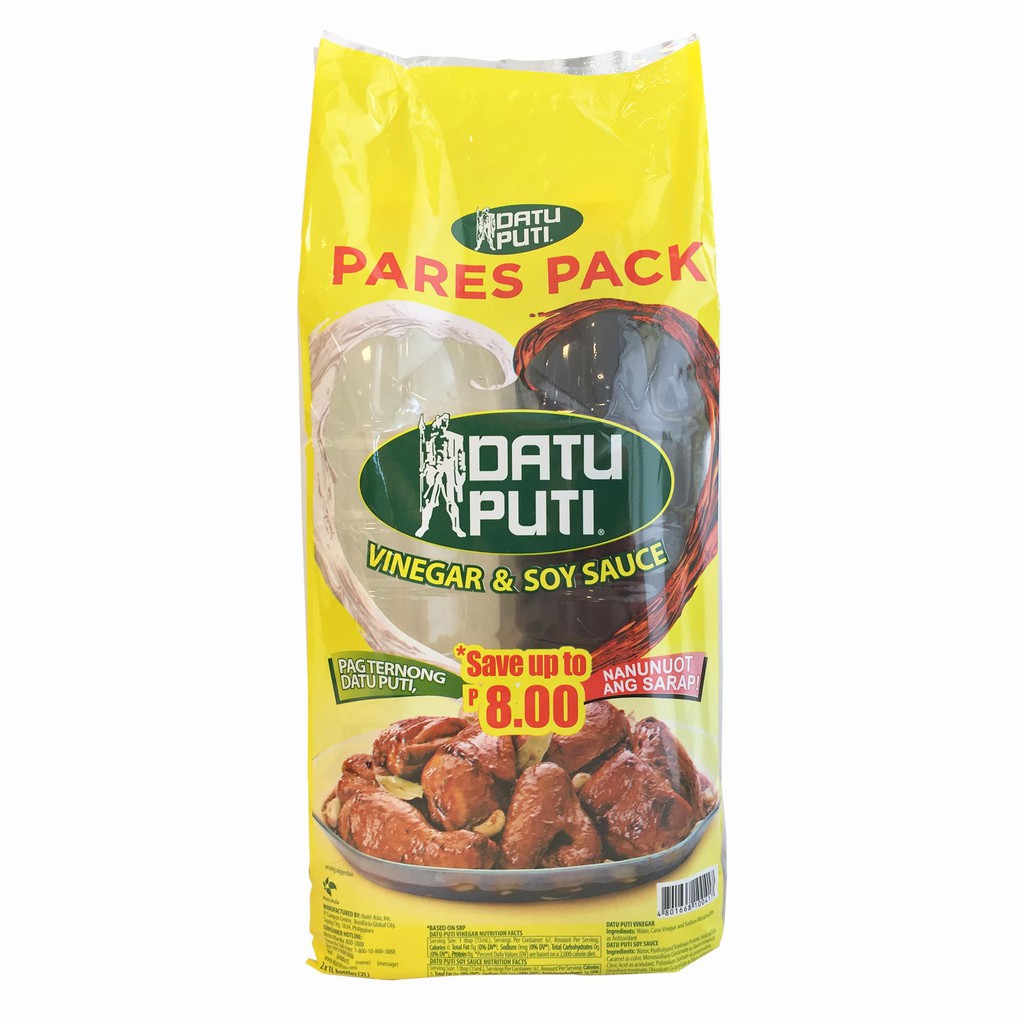 Datu Puti Pares Pack 1l Shopee Philippines