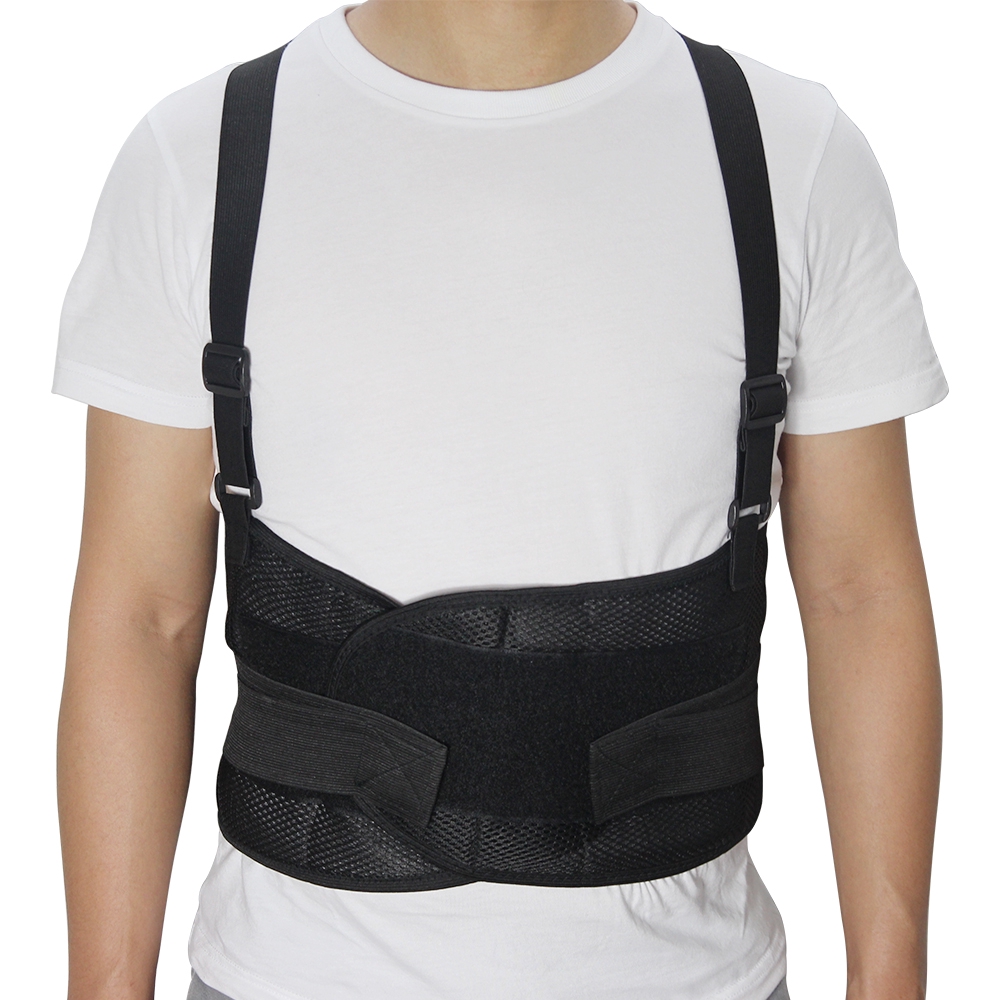 Pain Belt Back Corset for Men Heavy Lift Work Back Support Brace Shoulder  Lumbar Support Belt