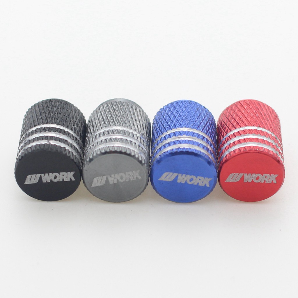 1SET(4PCS) Car Wheel Rim Tyre Tire Valve Caps Stem Cover Caps ADVAN