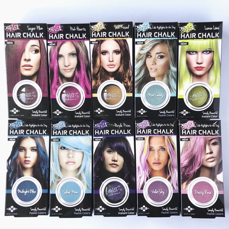 Splat hair chalk sold per piece shopee philippines