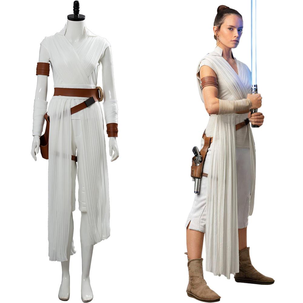 Star Cosplay 9 The Rise Of Skywalker Rey Cosplay Costume Halloween ...