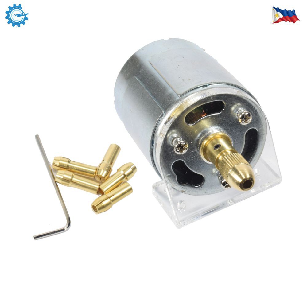 DIY Drill Kit 12V-24VDC with Heavy Duty Motor and Acrylic Bracket ...