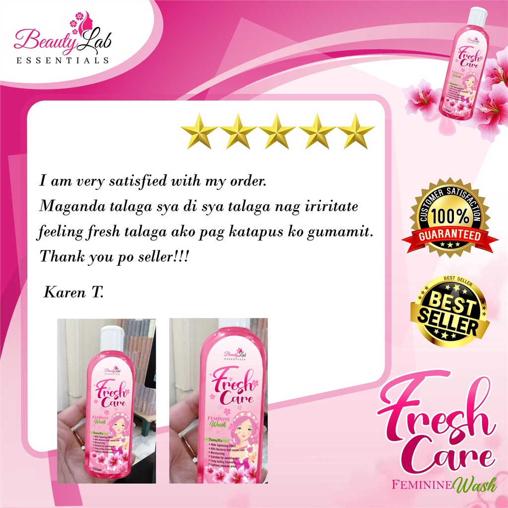 BEAUTY LAB ESSENTIALS WOMEN FRESH CARE FEMININE WASH feminine wash