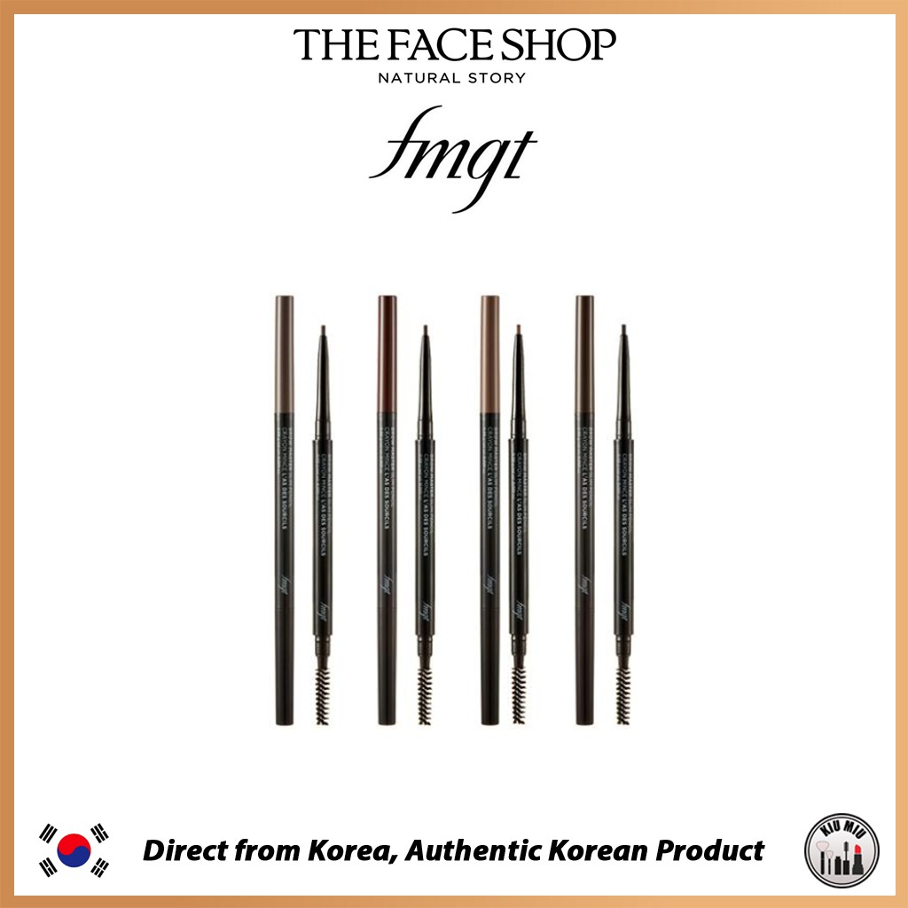 THE FACE SHOP fmgt BROW MASTER SLIM PENCIL (eyebrows) *ORIGINAL KOREA