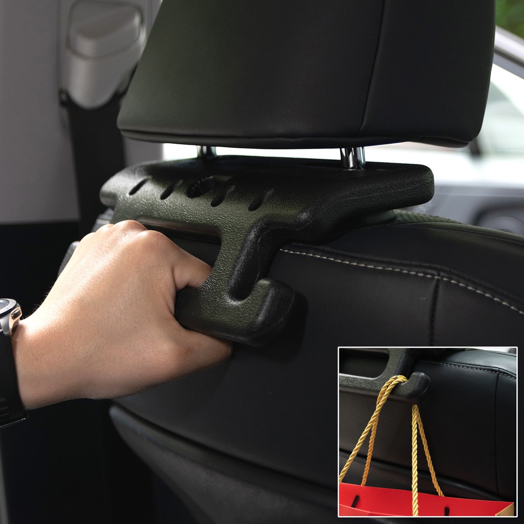 Multi-function Safety Handrail Car Hook Seat Headrest Hanger Holder Car ...