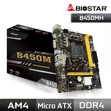 Motherboard best sale biostar b450mh