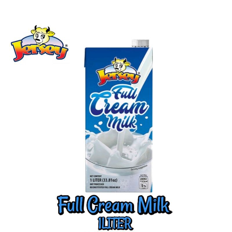 Jersey Full Cream Milk 1L Shopee Philippines
