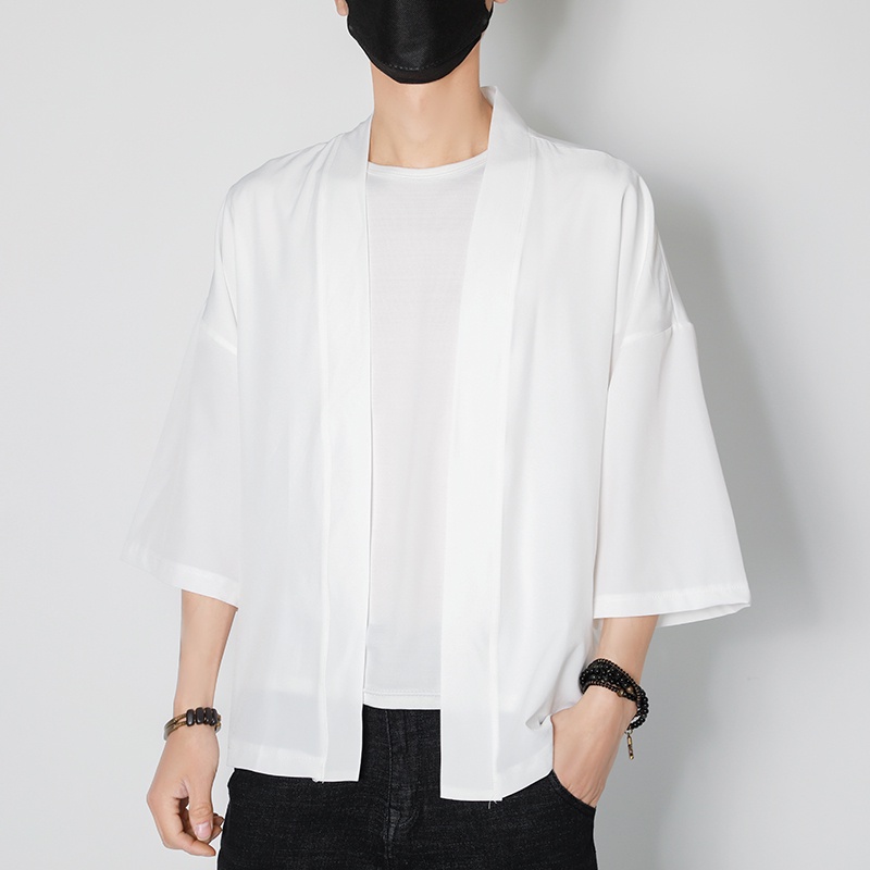 White kimono sweater sales