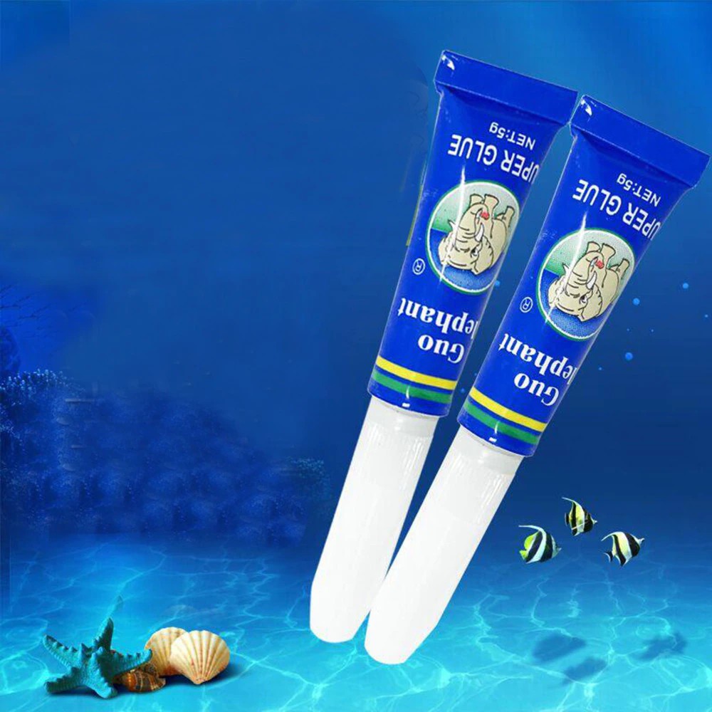 Guo Elephant Super Glue for Corals and Frags 5g (clear gel type