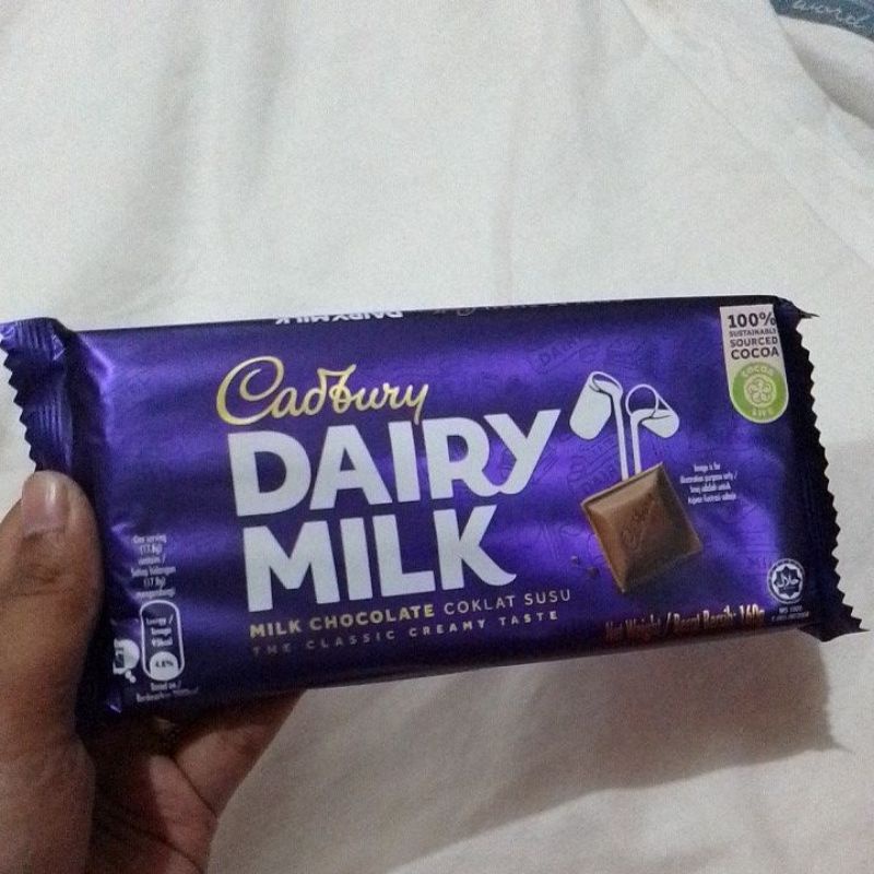 Cadbury Dairy Milk 160g | Shopee Philippines