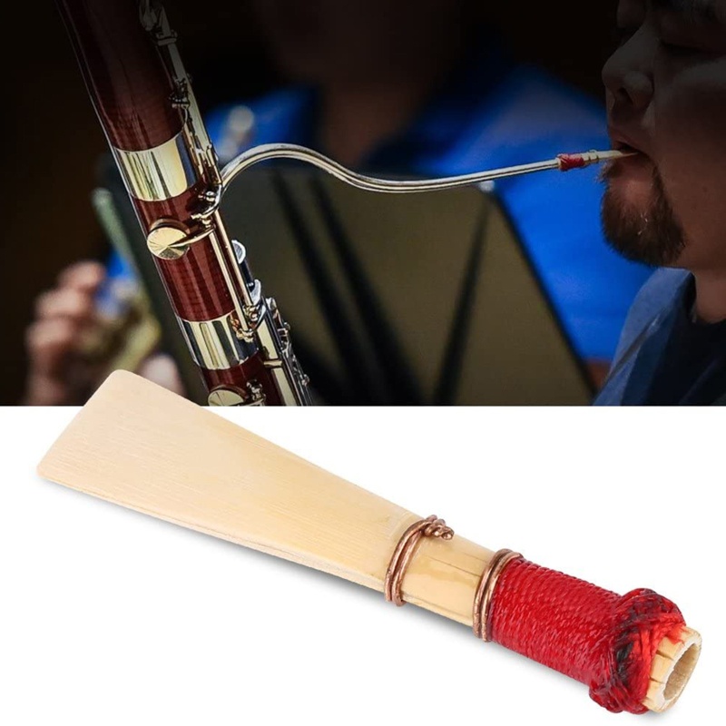 Mya 2Pcs pack Reeds Reed Material Bassoon Reeds Medium Strength Reed ...