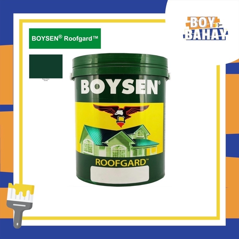 Boysen Roofgard/Roodguard Baguio Green B2550 Gallon Size Shopee Philippines