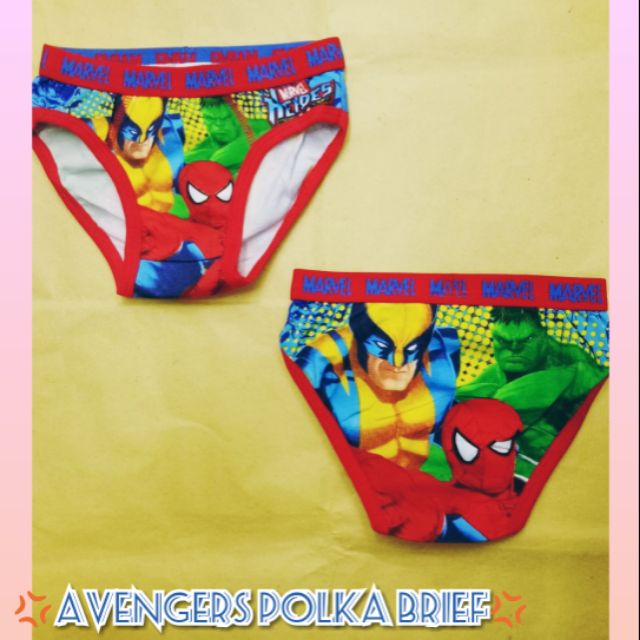 Nakusu 12Pieces Character Kid's/Boy's Underwear Briefs Spider Man