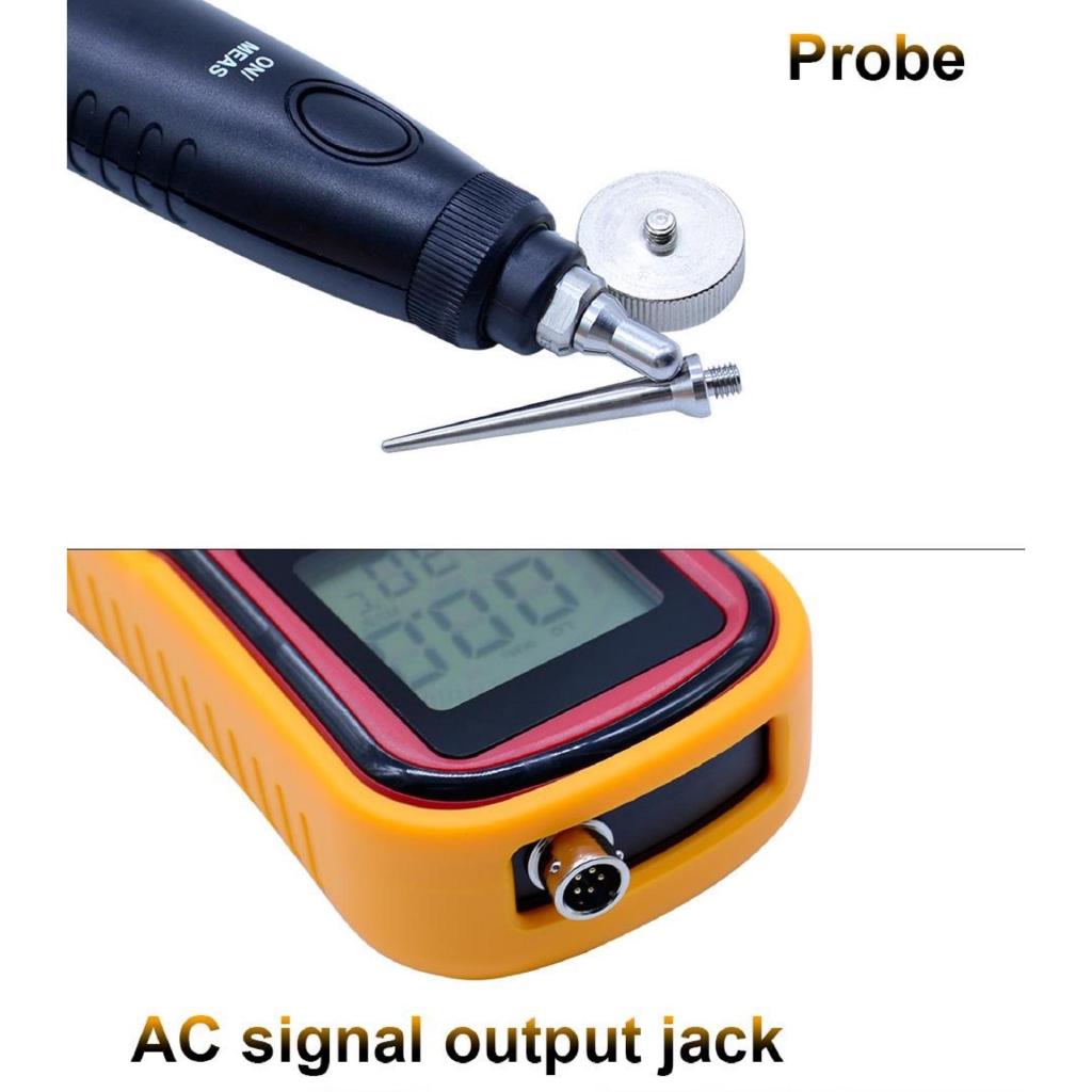 GM63B Digital Vibration Meter + Temperature Meter Shopee