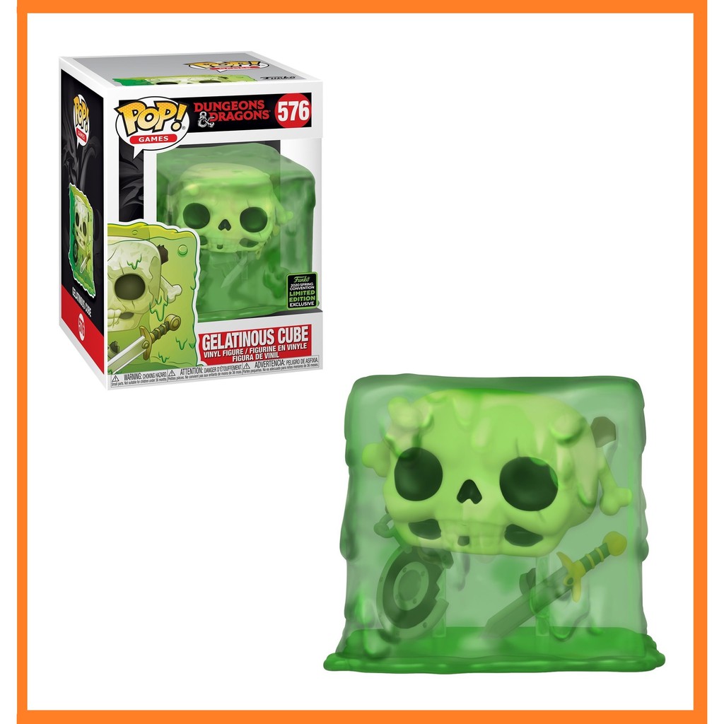 DAMAGED BOX Gelatinous Cube Funko Pop Dungeons and Dragons 576 DnD