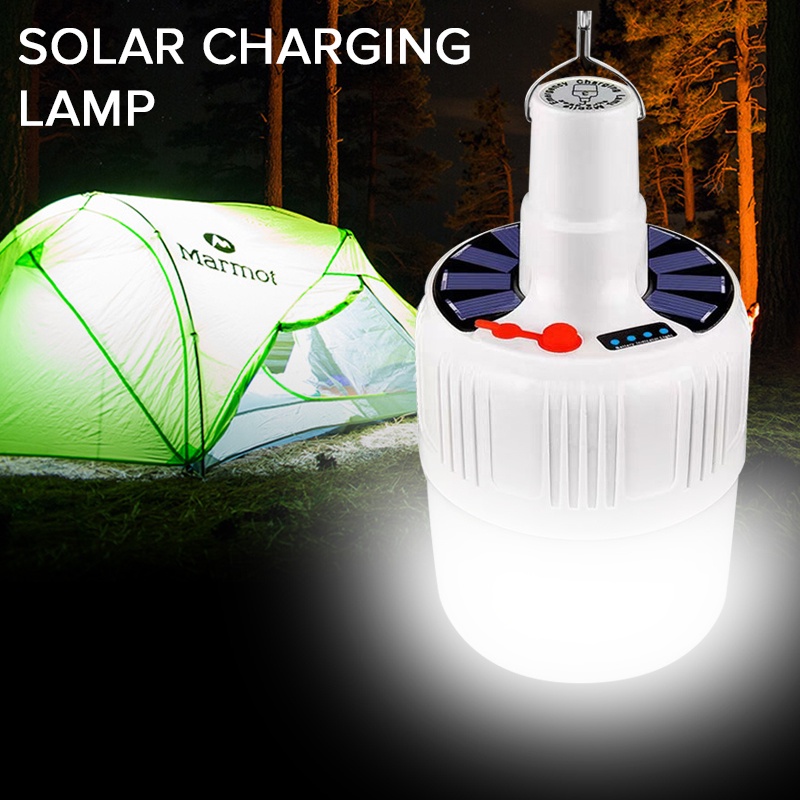 Green moon Portable Super Bright Solar Rechargeable Led Lamp Bulb ...