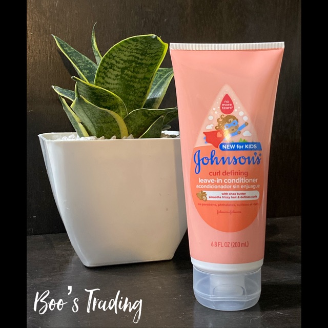 Johnson's Baby Johnsons Curl Defining Leave In Conditioner 200 Milliliter Shopee Philippines