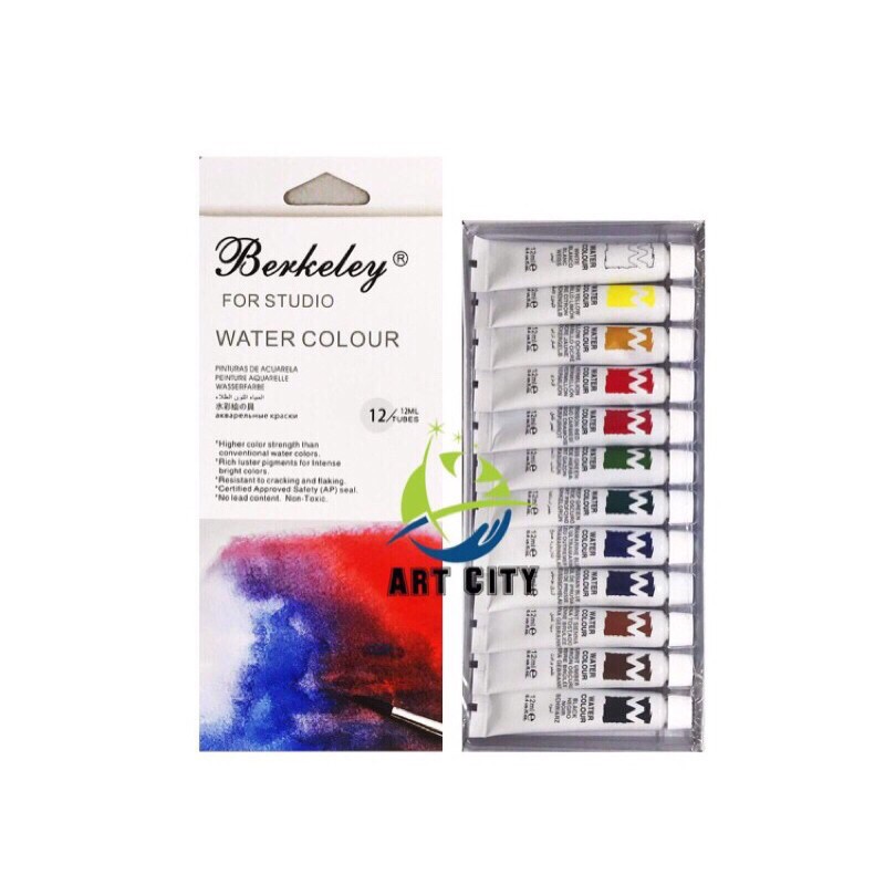 Berkeley Water Colour Paint Set (12ml) | Shopee Philippines