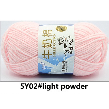 【Real 50g】5ply 50g Yarn Milk Fiber Knitting Wool Crochet Yarn Milk ...