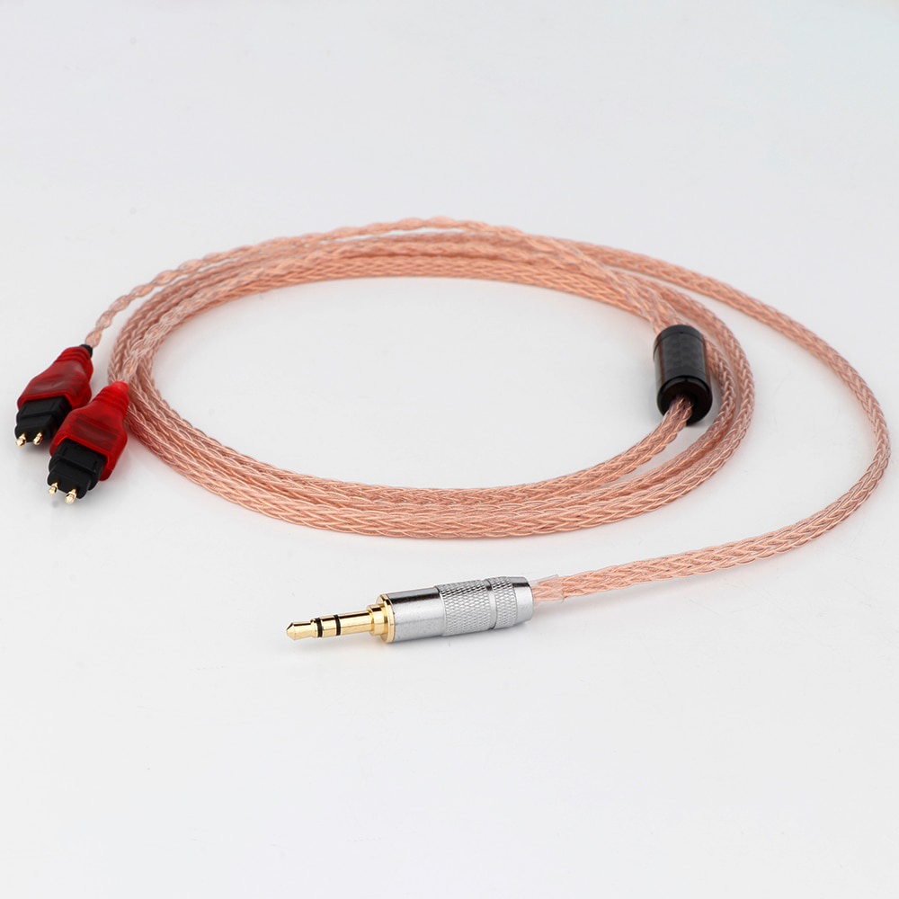 16Core 7N OCC Kopfhörer Kabel Für Sennheiser HD580 HD600 HD650 HD25 HD660S Hd565