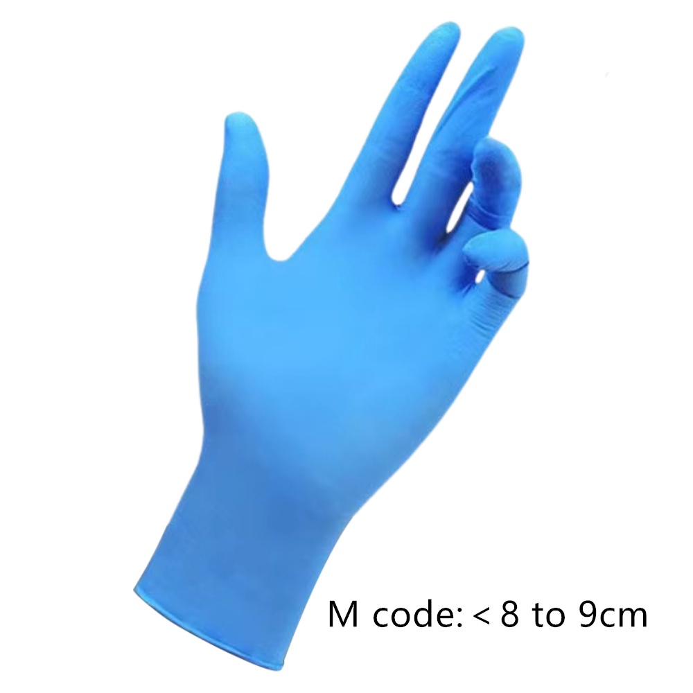 100pcs / box vinyl /nitrile blend powder free latex free nonsterile