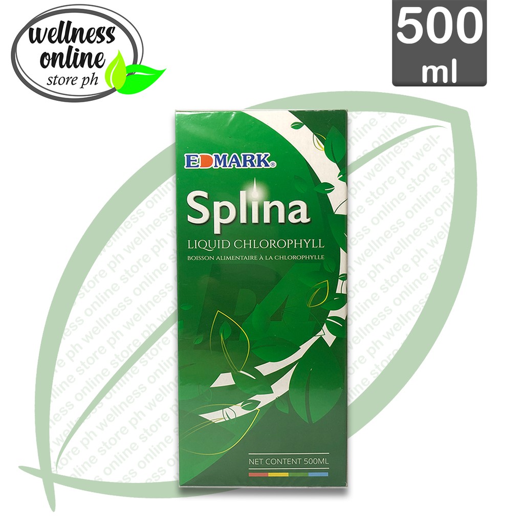 Edmark Splina Liquid Chlorophyll 500ml Shopee Philippines