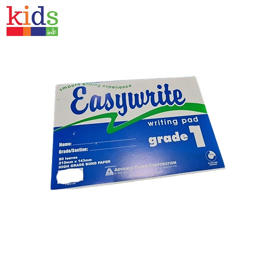 Easywrite Grade 1 Pad Paper 80s 2s - Kids Ink | Shopee Philippines