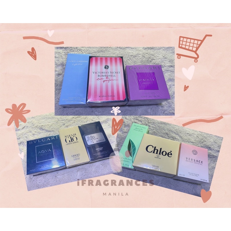 3pcs Bundle US Tester Perfumes Searchable Barcode with 20ml travel size