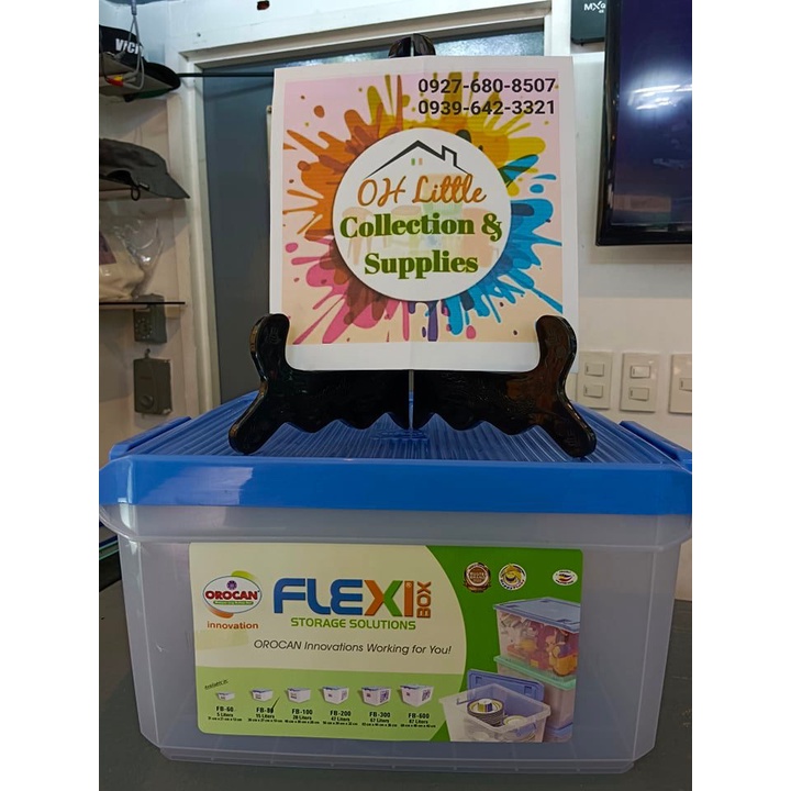 FLEXIBOX Storage Box FB80 15Liters OROCAN | Shopee Philippines
