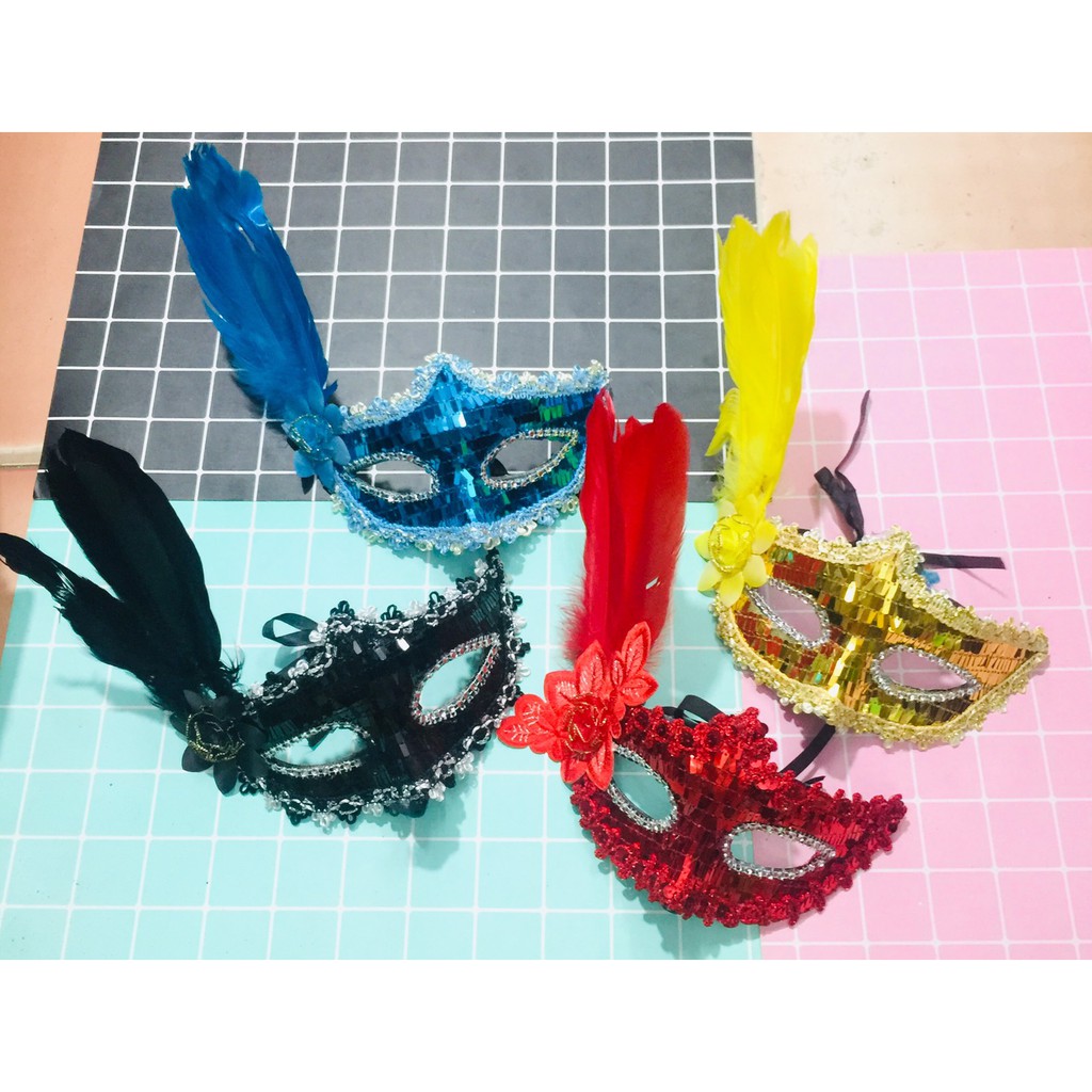 Masquerade mask/half face cosplay mask | Shopee Philippines