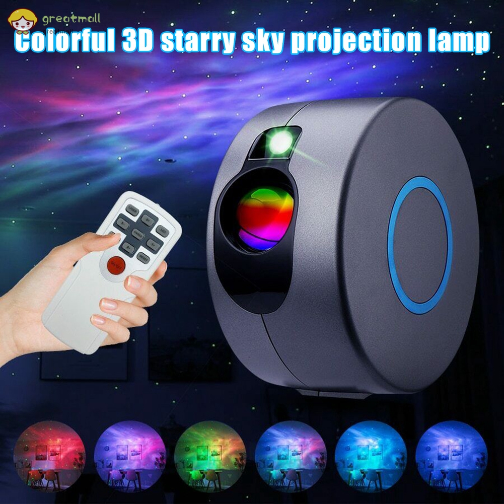 USB LED Galaxy Projector Starry Night Lamp Star Sky Projection Night ...