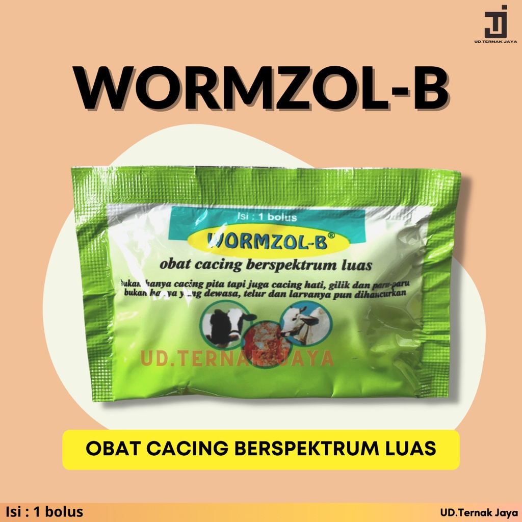 Wormzol-b Pack Of 1 Bolus Broad Spectrum Worm Medicine For Livestock ...