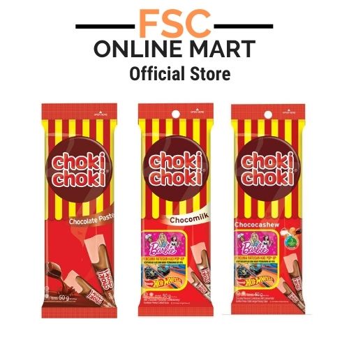 [FSC] Choki Choki Chocolate Paste Stick 10gm x 5stick | Shopee Philippines