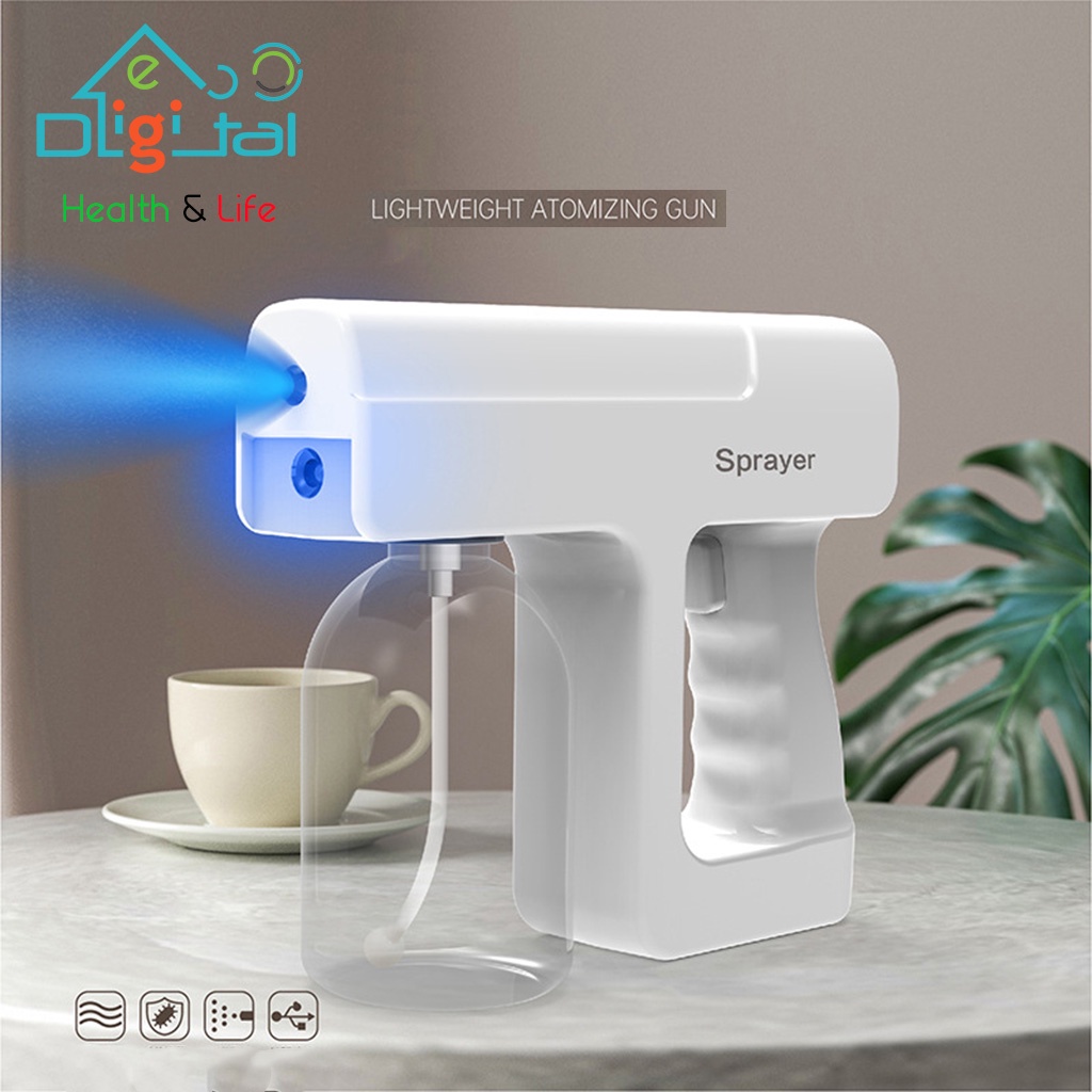 Mini Spray 300ML Handheld Rechargeable Nano Atomizer Disinfection ...