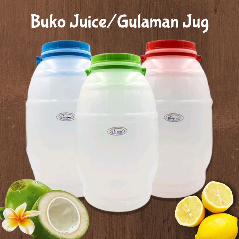 Gulaman/Buko Juice Container/Jug with or without Ladle/Panandok