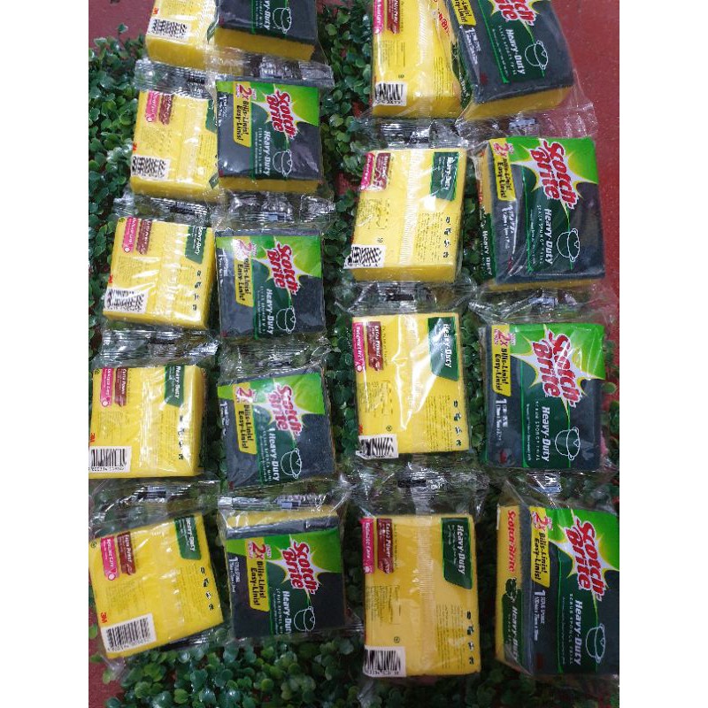 SCOTCH BRITE scrub sponge Heavy Duty, Trial & Mini. | Shopee Philippines