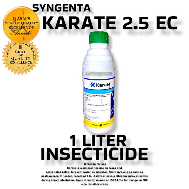 KARATE 2.5 EC INSECTICIDE (1000 ML) SYNGENTA | Shopee Philippines