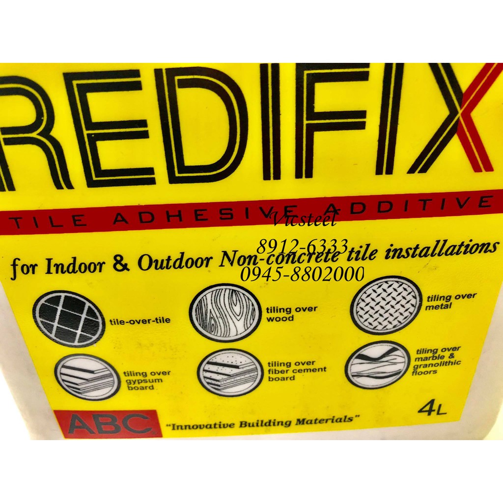 Redifix Tile Adhesive Additive ABC | Shopee Philippines
