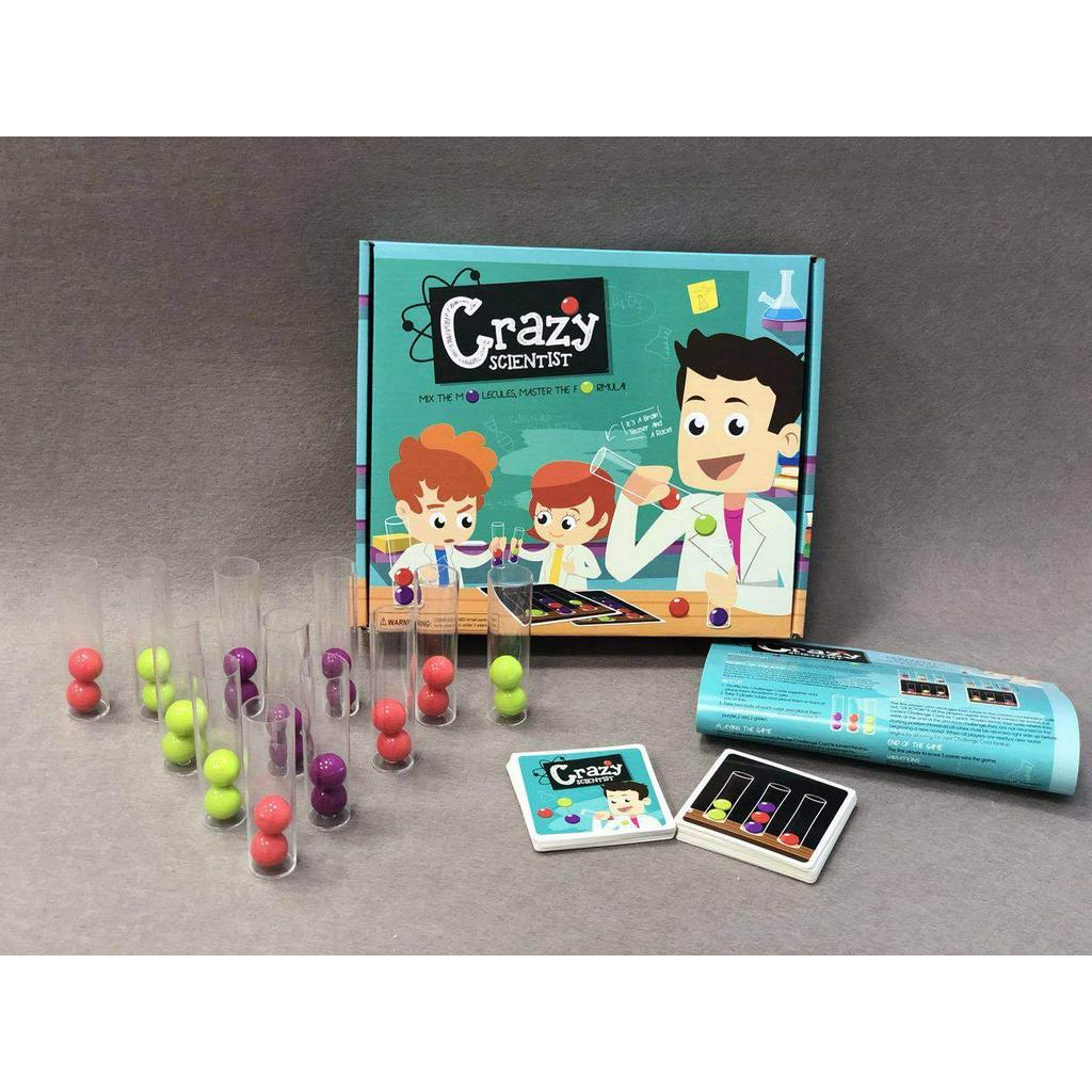 Crazy Scientist Tube Challenge Brain Teaser Board Game Shopee Philippines