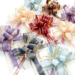 Happy Birthday Ribbon 25mm, Priced by 2m Best Wishes Ribbon With Gold  Edging Gift Wrap, Cake Decoration 