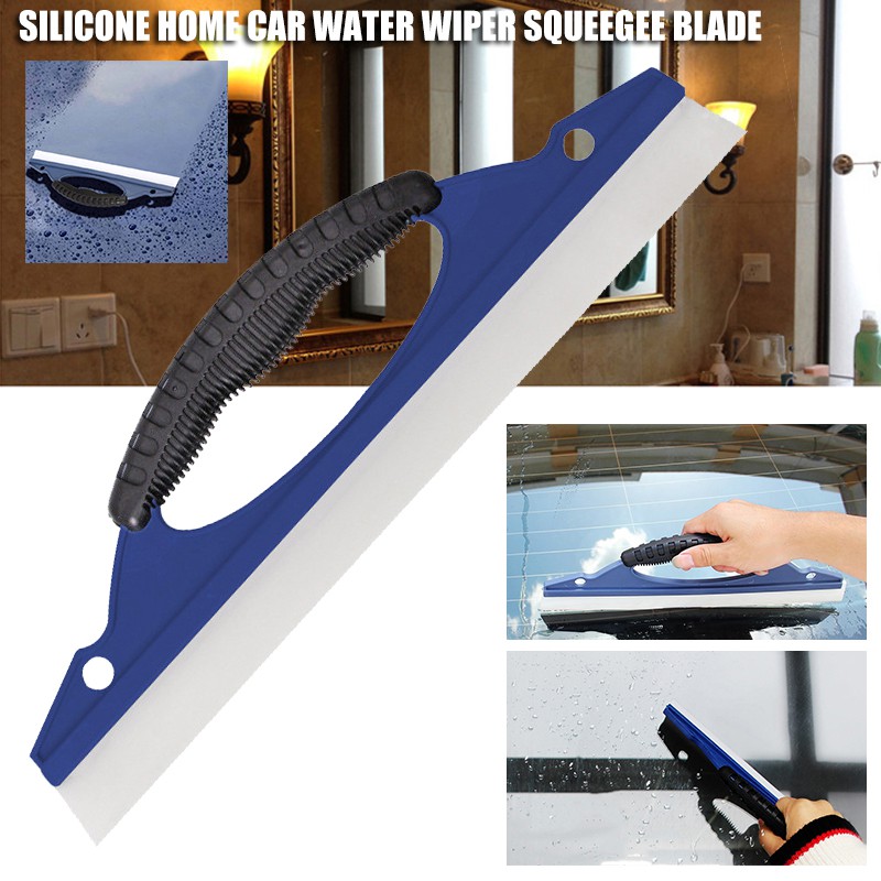 New Window Glass Squeegee Cleaner Blade Home Bathroom Car Mirror