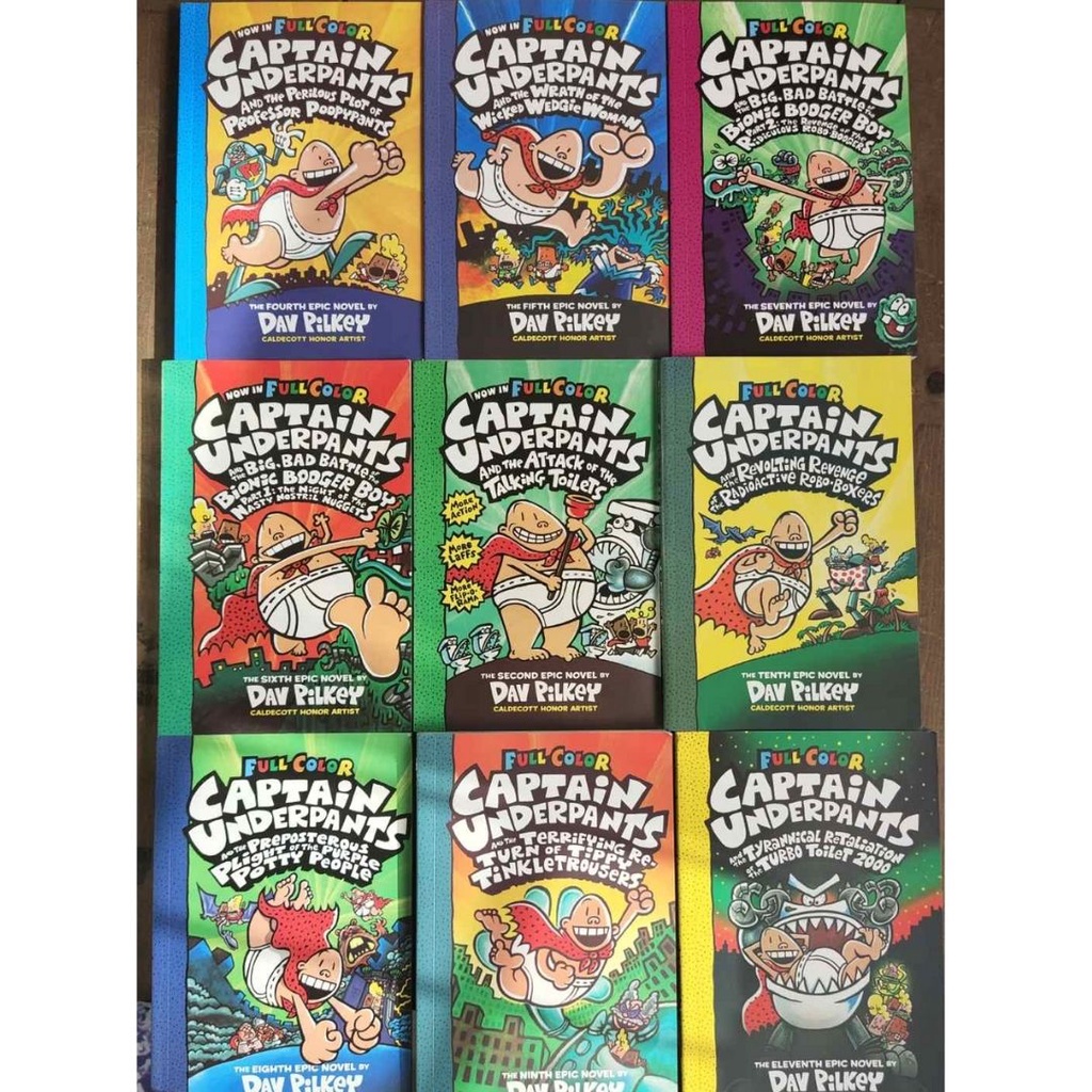 Captain Underpants COLORED (singles) | Shopee Philippines